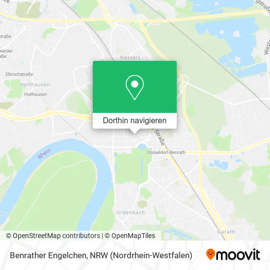 Benrather Engelchen Karte