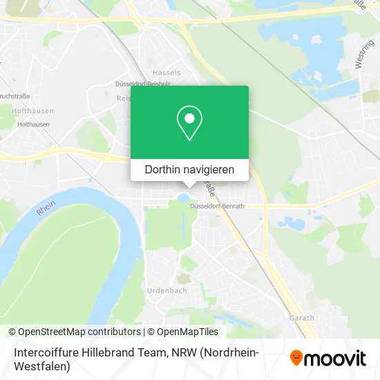 Intercoiffure Hillebrand Team Karte