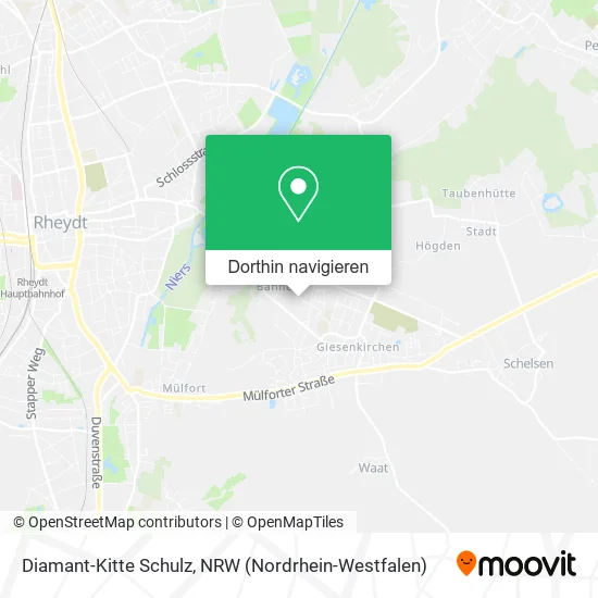 Diamant-Kitte Schulz Karte