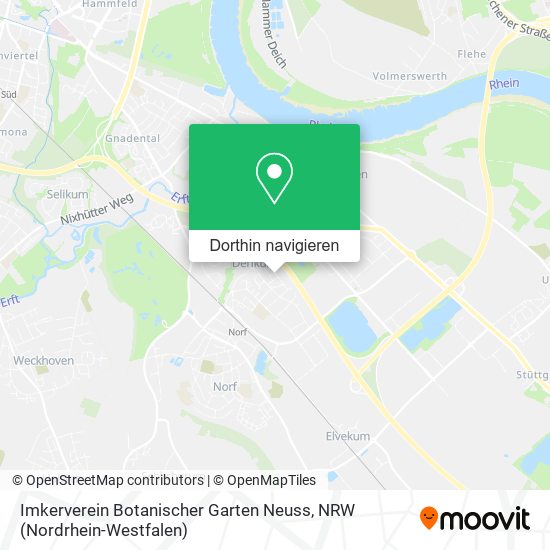 Imkerverein Botanischer Garten Neuss Karte