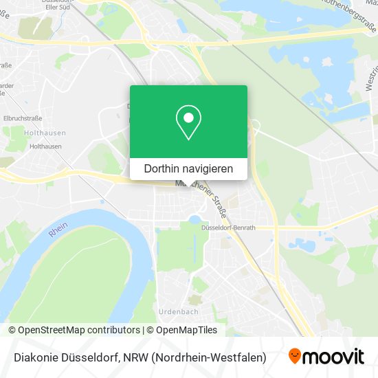 Diakonie Düsseldorf Karte