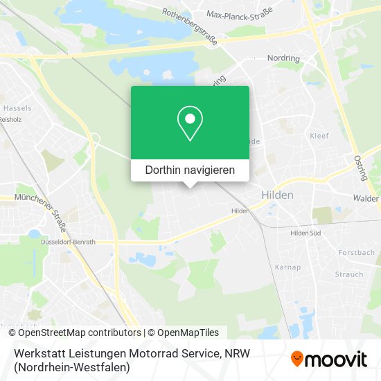 Werkstatt Leistungen Motorrad Service Karte