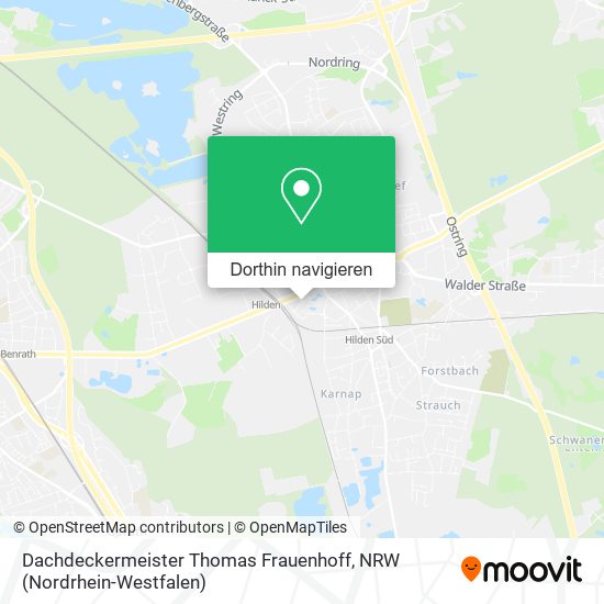 Dachdeckermeister Thomas Frauenhoff Karte