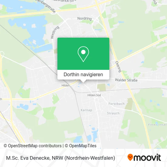 M.Sc. Eva Denecke Karte