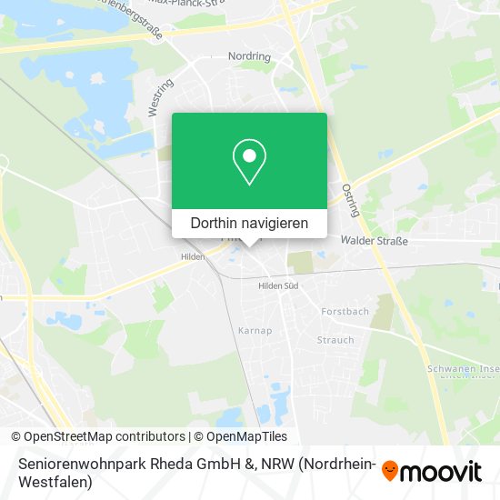 Seniorenwohnpark Rheda GmbH & Karte