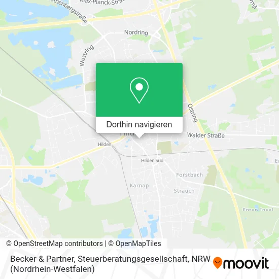 Becker & Partner, Steuerberatungsgesellschaft Karte