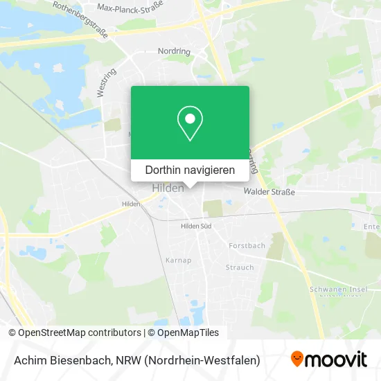 Achim Biesenbach Karte