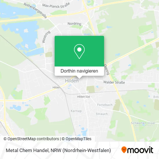 Metal Chem Handel Karte