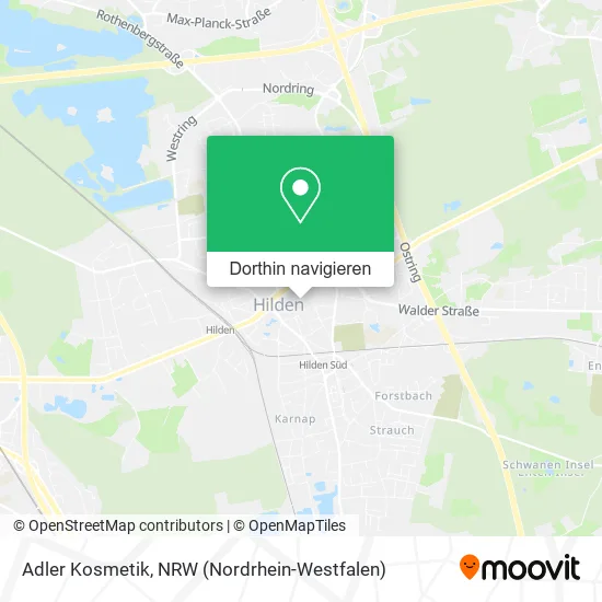 Adler Kosmetik Karte