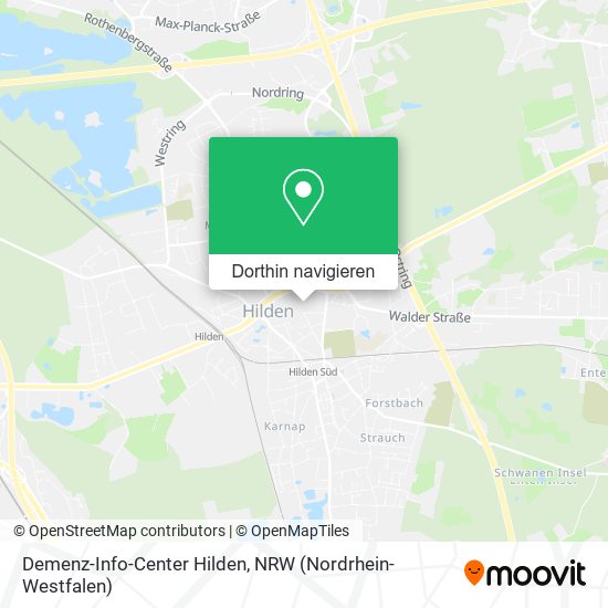 Demenz-Info-Center Hilden Karte