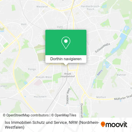 Iss Immobilien Schutz und Service Karte