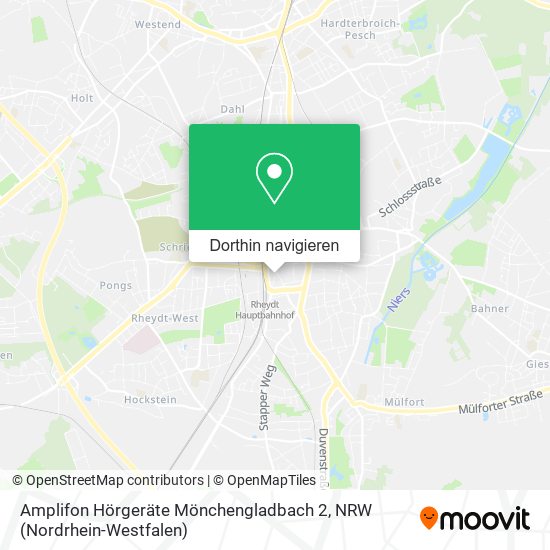 Amplifon Hörgeräte Mönchengladbach 2 Karte