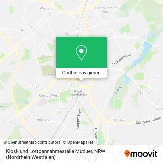 Kiosk und Lottoannahmestelle Mutluer Karte