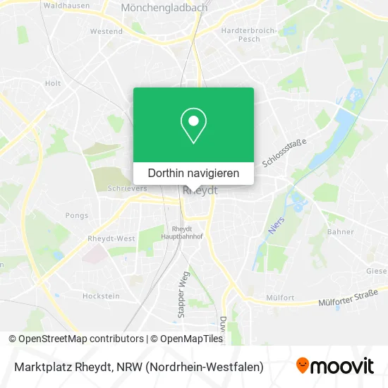 Marktplatz Rheydt Karte