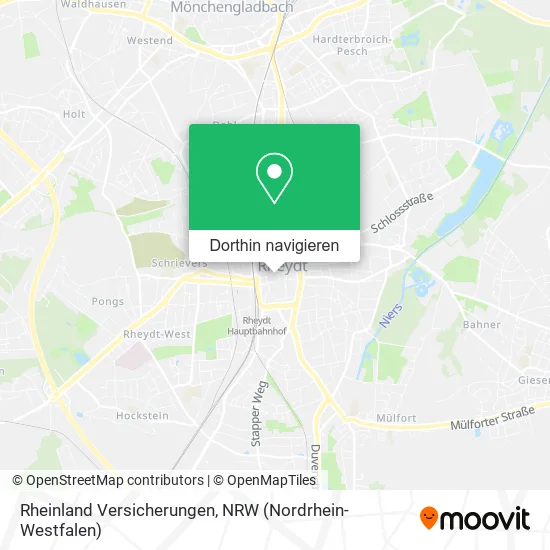 Rheinland Versicherungen Karte