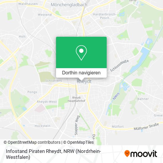 Infostand Piraten Rheydt Karte