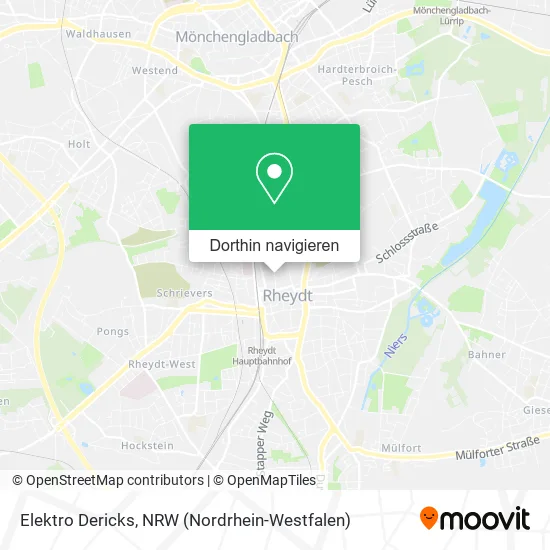 Elektro Dericks Karte