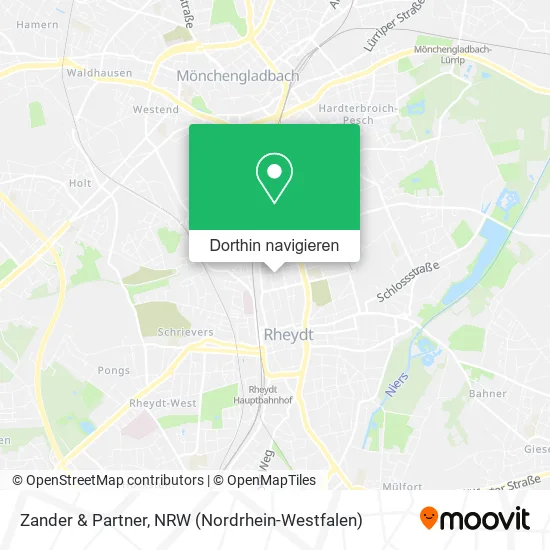 Zander & Partner Karte