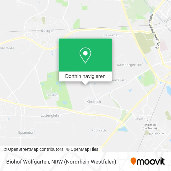 Biohof Wolfgarten Karte