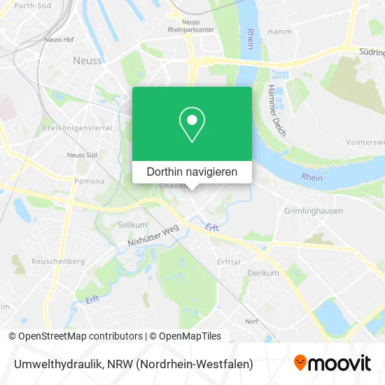 Umwelthydraulik Karte