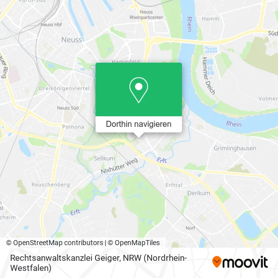 Rechtsanwaltskanzlei Geiger Karte