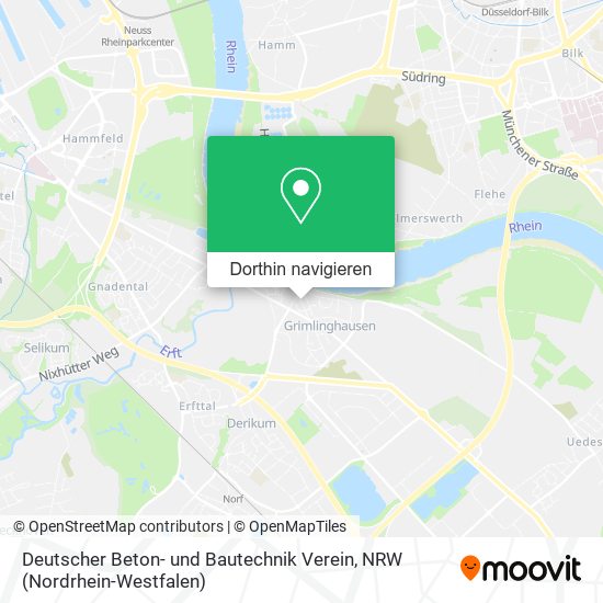Deutscher Beton- und Bautechnik Verein Karte
