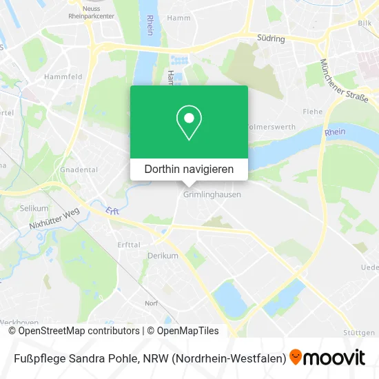 Fußpflege Sandra Pohle Karte