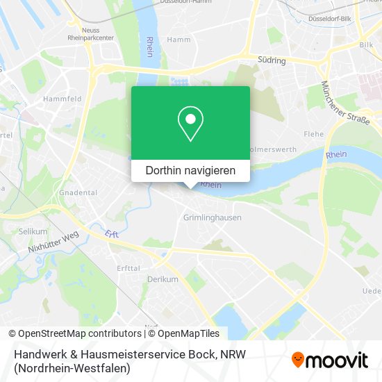 Handwerk & Hausmeisterservice Bock Karte