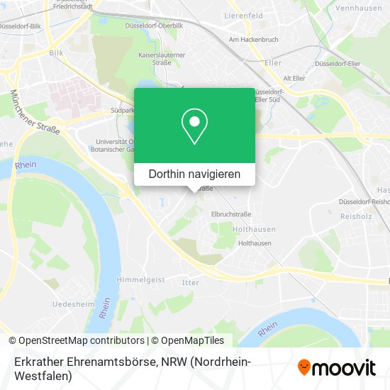 Erkrather Ehrenamtsbörse Karte