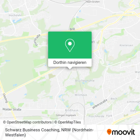 Schwarz Business Coaching Karte