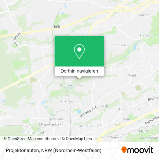 Projektonauten Karte