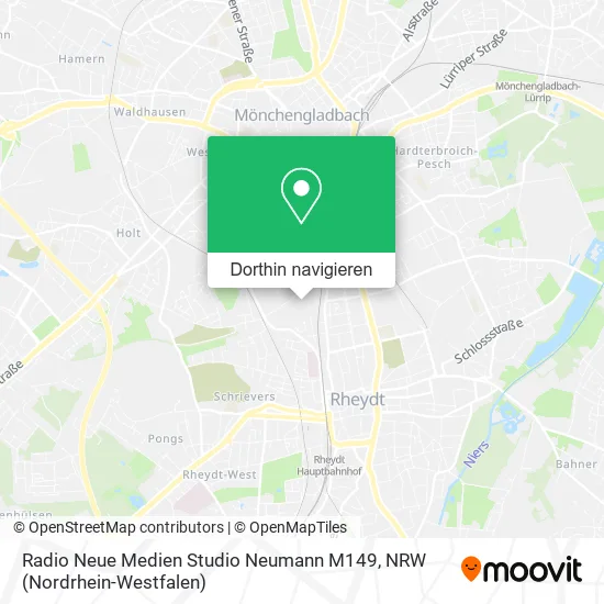 Radio Neue Medien Studio Neumann M149 Karte