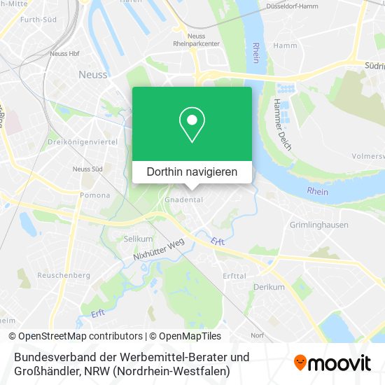Bundesverband der Werbemittel-Berater und Großhändler Karte