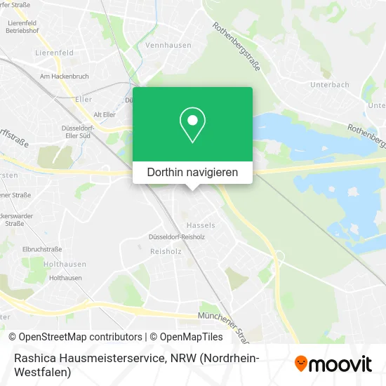 Rashica Hausmeisterservice Karte