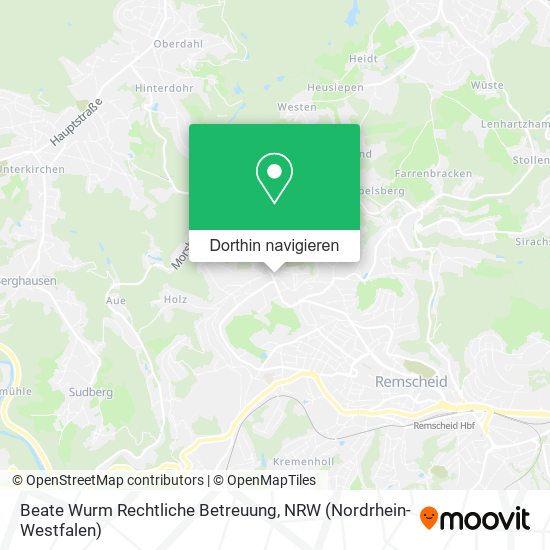 Beate Wurm Rechtliche Betreuung Karte