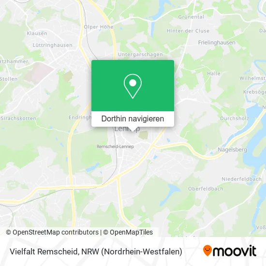 Vielfalt Remscheid Karte