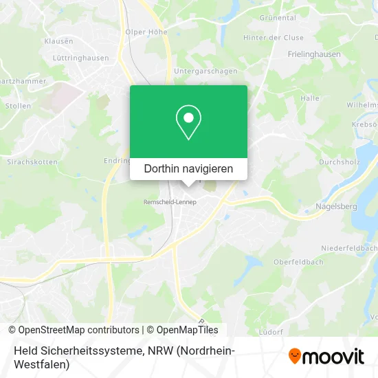 Held Sicherheitssysteme Karte