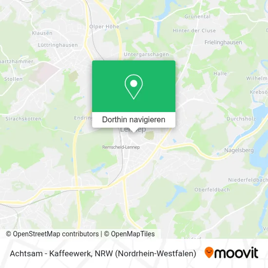 Achtsam - Kaffeewerk Karte