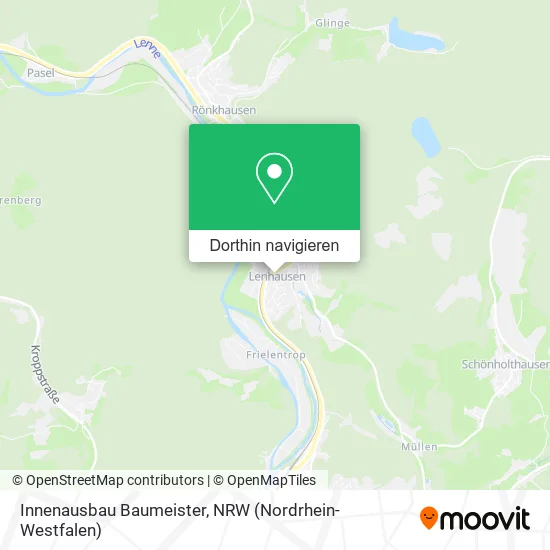 Innenausbau Baumeister Karte