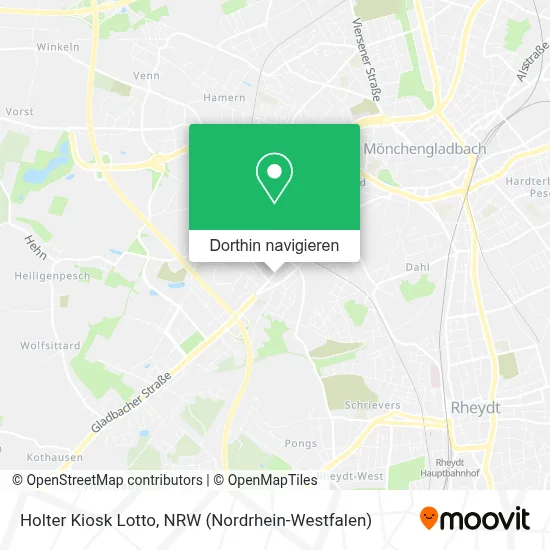 Holter Kiosk Lotto Karte