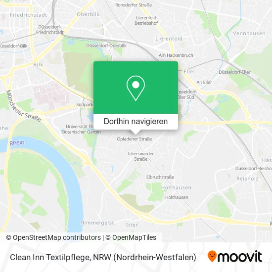 Clean Inn Textilpflege Karte