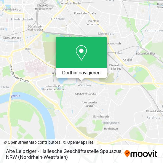Alte Leipziger - Hallesche Geschäftsstelle Spauszus Karte