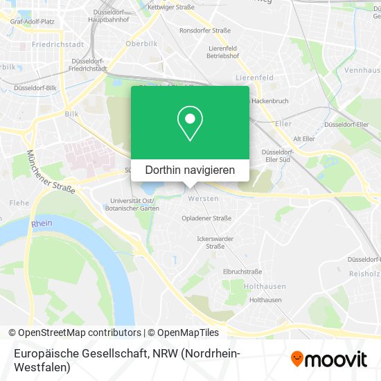 Europäische Gesellschaft Karte