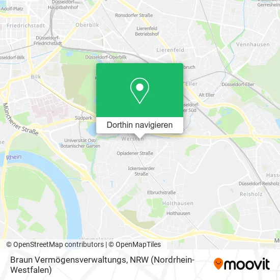 Braun Vermögensverwaltungs Karte
