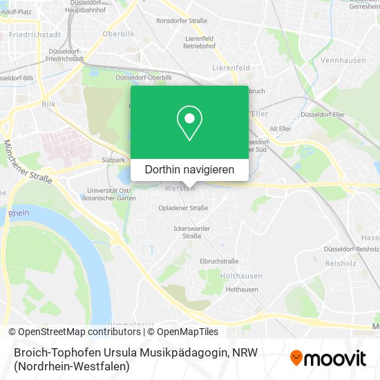 Broich-Tophofen Ursula Musikpädagogin Karte