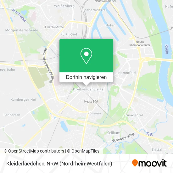 Kleiderlaedchen Karte