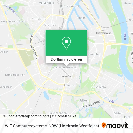 W E Computersysteme Karte