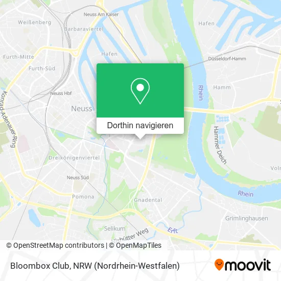 Bloombox Club Karte