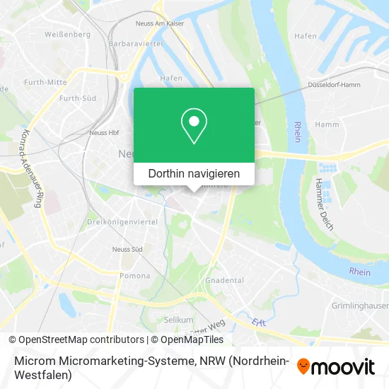 Microm Micromarketing-Systeme Karte