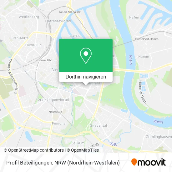 Profil Beteiligungen Karte